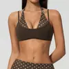 [En Stock] Sujetador de Yoga Transfronterizo 2026 con Tirantes, Espalda Hermosa, Estilo Halter, Tirantes Deportivos, Ropa Interior de Nylon para Fitness