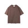 Camiseta masculina e feminina Live 260 Heavy American Three-proof, manga curta, tamanho grande, gola redonda, meia manga, cor sólida, camisa básica