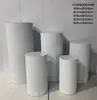 Soporte para Postres Cuadrado Redondo Cilíndrico de Boda Rectángulo Geométrico Marcador de Camino Adornos de Hierro Forjado Mesa de Recepción de Boda Florero Adornos