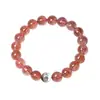 Yabin Retro Plata de Ley 999 Cuentas de Transferencia Hecho a Mano DIY Pulsera de Cuentas Budista Cuentas Espaciadoras de Plata Accesorios de Plata
