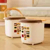 Tina Gruesa para Pediluvio con Asa, Tina para Remojar los Pies, Cubo Masajeador de Pies para Uso en Casa, Herramienta Mágica para Lavar los Pies, Cubo para el Cuidado de la Salud, Cubo para Lavar los Pies para Todas las Estaciones