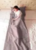 Fornecimento em estoque Saco de dormir ultraleve para viagem adulto algodão coreano saco de dormir portátil tipo envelope Hotel Hotel Hotel lençol sujo do hotel