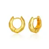 Aretes de Aro con Pigmento Dorado para Mujer, Retro de Alta Gama, Lujo Accesible, Aretes de Material de Cobre, Aretes, Aretes Nuevos