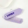 Nuevo Peine Plegable Creativo de Macaron, Peine para el Cabello Girly de Alto Valor, Peine Pequeño Portátil de Moda al por Mayor