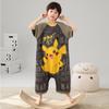 Pijama de una pieza para niños Verano Niñas Tallas Mediana y Grande Ropa Exterior Anti-Frío de una pieza para Bebés Niños Nuevo 2025 Saco de Dormir