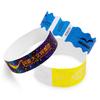 Pulseira Descartável de Papel Dupont Personalizada Impermeável Pulseira Ingresso de Diversão Subvolume de Fábrica Impressão Digital a Cores de Alta Definição