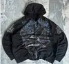 Sudadera Genial para Niño 2025 Nueva Cruz En Stock Cárdigan con Capucha Estampado de Lazo Sudadera Versátil