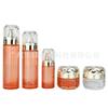 Conjunto de Garrafas de Diamante Xufeng Conjunto Oprah Garrafa de Vidro 100ml Garrafa de Loção Essencial Garrafa de Base 20g Garrafa de Creme
