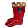 Botas de Chuva Quentes de Lã de Cano Médio Estilo Novo para Mulheres, Antiderrapantes, Resistentes ao Desgaste, Sola de Borracha, Botas de Trabalho Impermeáveis para Cozinha