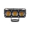 Transfronteiriço dedicado a holofotes de motocicleta branco amarelo luz dupla carro elétrico 24W farol farol retrofit lente de carro LED