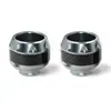 Taza de Horquilla Delantera de Motocicleta Accesorios Universales Taza de Horquilla Delantera de Aleación de Aluminio Modificada Cubierta de Taza Anticaída de Fibra de Carbono Venta al por Mayor de Fábrica