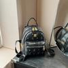 Bolsa Pequena Texturizada Retrô para Mulheres 2026 Outono e Inverno Novo Estilo Mochila de Alta Qualidade Estilosa Versátil Roupas de Trabalho Mochila Pequena