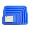 Bandeja Rectangular de Plástico para Catering, Hotel, Guardería, Bandeja para Habitación de Hotel, Bandeja para Té, Taza de Agua, Bandeja de Almacenamiento para Lavabo