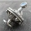 Amortecedor de Pulso a Diafragma LGMZ de Aço Inoxidável Flangeado DN15/20/25 Tanque de Amortecimento Resistente a Ácido e Alcalino