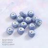 Macaron Llanta Cerámica Galvanizada Cuentas de Cerámica Alta Temperatura Ábaco Cuentas de Porcelana Accesorios para Pulsera Cuentas Sueltas Hecho a Mano Accesorios de Bricolaje