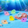 Novo Produto Transfronteiriço: Mini Figuras de Polvo Coloridas Luminosas, Acessórios de Decoração DIY para Paisagismo de Aquário, Pequenos Ornamentos de Micro Paisagem