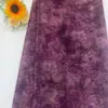 Tela de brocado degradado RougeArtistic de rayón con brillo, teñido anudado floral, nuevo material para vestido, falda, cheongsam de estilo chino
