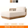 Sofá de teca para exterior para patio, villa, jardín, hotel y casa de huéspedes; Muebles combinados de ratán para ocio al aire libre, impermeables y resistentes al sol