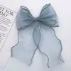 Acessórios de Joia DIY para Capa de Celular Fita de Gaze Ji Xue Sereia Fita de Fluxo Acessórios de Roupa Adorno de Cabeça Clipe de Bico de Pato Fita
