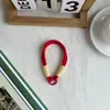 Cuerda de muñeca para teléfono móvil pulsera para exteriores cuerda gruesa para colgar vaso de agua con cordón espaciador para teléfono móvil anti-pérdida anti-caída