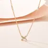 Collar de Mariposa de Nácar para Mujer, Diseño de Alta Gama, Cadena para Clavícula de Cobre, Estilo Fresco, Joyería de Diseño Versátil, Dropshipping