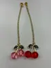 Chaveiro de Gel de Liga da Copa Stanley Corrente de Copo Chaveiro de Cereja Pingente para Bolsa Mochila Acessórios Decorativos