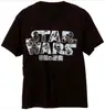 Camiseta de Manga Corta Estampada Temática de Star Wars, Talla Europea 2026, para Hombres y Mujeres, Moda Callejera de Otoño, Corte Holgado, Ropa Cómoda para Parejas