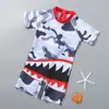 Trajes de Baño Infantiles Transfronterizos para Niños Protección Solar para Niños Traje de Una Pieza para Bebé Traje de Natación de Secado Rápido Amazon Medio Oriente Venta al por Mayor