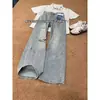Jeans de cintura alta, perna larga, rasgado, estilo americano, para mulheres, novo modelo primavera 2026, emagrecedor, solto, vintage, calça reta de comprimento total