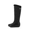 Comercio exterior transfronterizo stock listo fábrica al por mayor estación independiente de comercio exterior nuevas botas de nieve impermeables para mujer con ribete grueso de pelo para abrigar