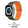 Adecuado para Appleiwatchultra Correa de reloj de silicona con hebilla doble marina Iwatch de 1.ª a 9.ª generación Universal