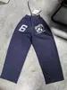 Comercio Exterior Transfronterizo Estilo Americano Estampado Digital de Letras Pantalones Deportivos Unisex Amazon Holgados Casual Versátil Pantalones Deportivos