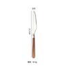 Faca, Garfo, Colher de Aço Inoxidável 304 Mingrui, Faca e Garfo de Bife de Noz, Conjunto de Talheres Estilo Ocidental, Louça para Bife