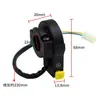 Accesorios para Motocicleta Faro Curvo Coche Wave110 Conjunto de Interruptor de Manillar Ensamblaje de Maneta de Freno Ensamblaje de Manillar