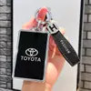 Adecuado para 26 Modelos de Cubiertas para Llave de Tarjeta Toyota Wildlander, Funda Protectora para Llave de Coche Platino 7Nfc Rui Fang para Hombres y Mujeres