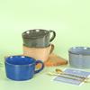 Shunxiang Solecasa Export Personalizado Esmalte de Horno Taza de Desayuno Ins Escandinavo Creativo Simple Cerámica Taza de Desayuno
