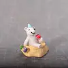 20 Estilos Mirando el Cielo Estrellado Tamaño Mini Accesorios de Paisaje Micro Animales Artesanía de Resina Accesorios para Macetas