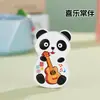 TS-T016 Abrebotellas Panda Dibujo Animado Creativo Transparente Cámara de Aire Venta al por Mayor Lindo Diseño de Animal de Dibujos Animados Dropshipping
