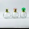 Botella de perfume de lujo de 50 ml directa de fábrica, botella de vidrio transparente facetado para dispensar perfume y aceite esencial, venta al por mayor