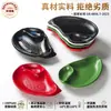 Prato de Louça de Melamina Xiangyuanmei Prato Criativo Espessado com Compartimento para Lanches Prato para Pratos Frios de Restaurante Hotel Prato para Pratos Frios Prato para Sashimi