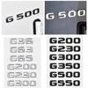 Adecuado para Mercedes-Benz Babos nuevo G-class logo de coche modificado G700 G800 G900 logo de cilindrada logo trasero de cola pegatina de coche