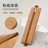 Estuche de lápices lavable resistente al desgarro, ecológico y de lujo para estudiantes, estuche de alta gama portátil, en blanco, listo para enviar, con banda elástica y cremallera