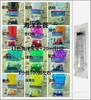 Envío gratis diy botella de los deseos vaso de pudín corcho estrella creativa botella vacía botella a la deriva estrella de la suerte perlas absorbentes botella arcoíris