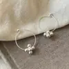 Aretes Redondos Geométricos Nuevos Estilo Coreano Puños de Oreja Versátiles Minimalistas Estilo Coreano Personalidad de Nicho Sensación de Alta Gama Accesorios para Pendientes