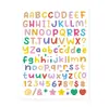 Pegatinas del alfabeto inglés para uso transfronterizo, decoraciones pequeñas para tarjetas de felicitación, materiales para álbumes de recortes, nuevos diseños de pegatinas de alfabeto