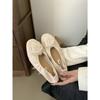 Zapatos de tacón bajo Camelia para mujer 2026 Primavera Nuevos Versátiles Zapatos de abuela Estilo suave Zapatos planos cómodos Mocasines para mujer