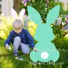 Letrero de Pascua Decoraciones Exteriores Letreros de Conejo para el Jardín Suministros para Fiestas Decoraciones para el Césped y el Jardín de Pascua