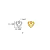 Colgantes de corazón de acero inoxidable en varios estilos, accesorios para joyería DIY, colgantes para pulseras y collares, venta al por mayor de materiales hechos a mano
