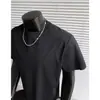 Camiseta Masculina de Verão com Toque Gelado, Secagem Rápida, Manga Curta, Proteção Solar, Slim Fit, Estilo Americano, Tecido Pesado, Top de Meia-Manga para Esportes e Fitness