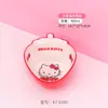 Sanrio Hello Kitty Vajilla Infantil Mesa para Niños Hogar Bol para Comida de Bebé Plato con Compartimentos Impermeable Antiescaldados Forma de Plato Taza de Leche